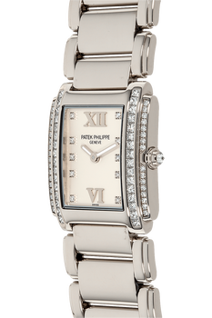 Twenty-4 Reference 4910 White Gold Quartz