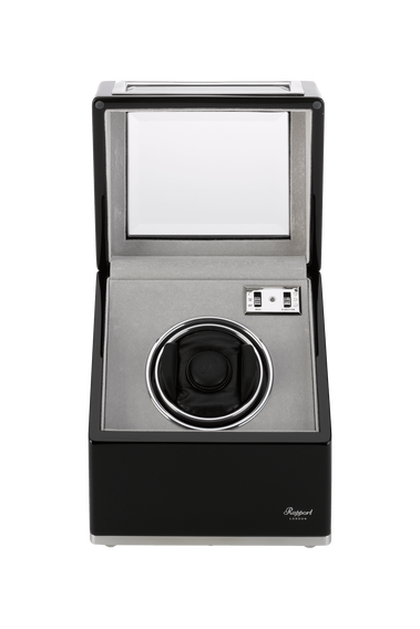 Ebony and Aluminium Mono Watch Winder