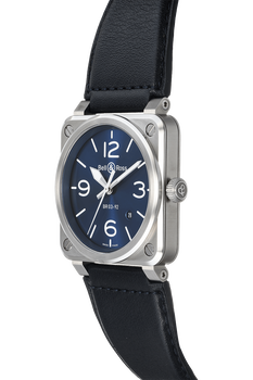 BR 03-92 Blue Steel Stainless Steel Automatic