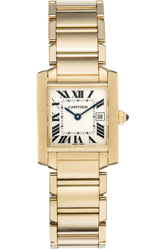 Tank Francaise Yellow Gold Quartz