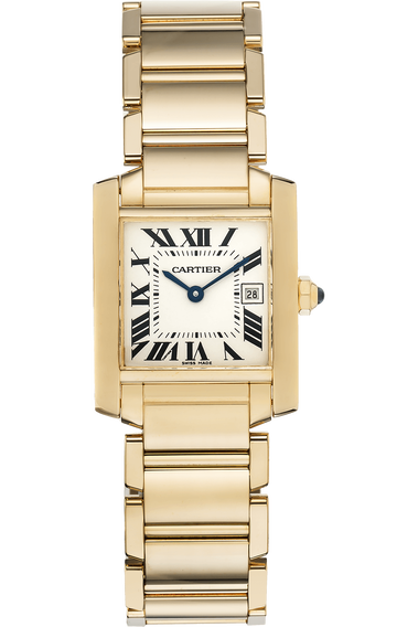 Tank Francaise Yellow Gold Quartz