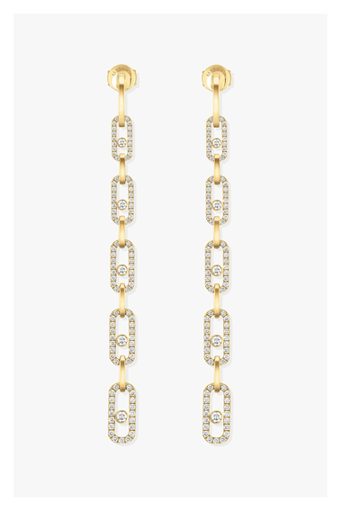 Move Link Multi Earrings in Yellow Gold