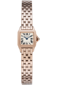 Santos Demoiselle Mini Rose Gold Quartz