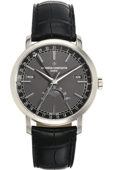 Traditionnelle Complete Calendar White Gold Automatic