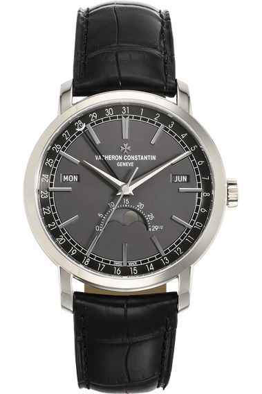 Traditionnelle Complete Calendar White Gold Automatic