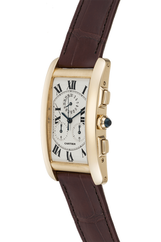 Tank Americaine Chronograph Yellow Gold Quartz