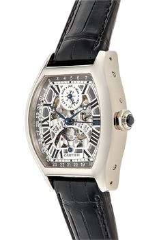Tortue XL Perpetual Calendar White Gold Automatic