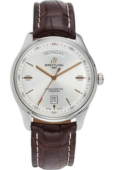 Premier Day &amp; Date 40 Stainless Steel Automatic