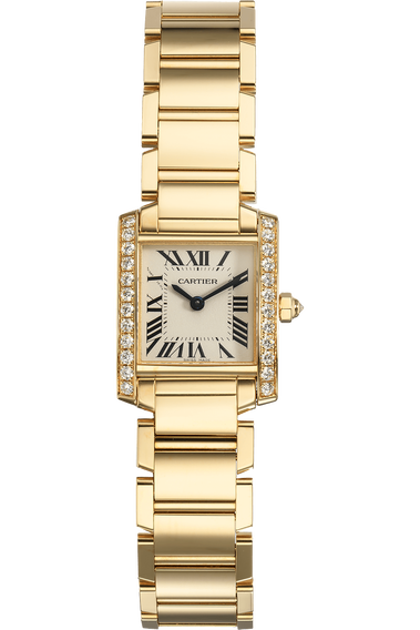 Tank Francaise Yellow Gold Quartz