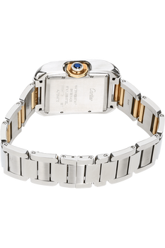 Tank Anglaise Yellow Gold and Stainless Steel Automatic
