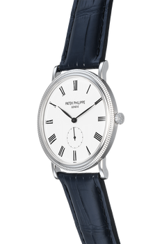 Calatrava Reference 5119 White Gold Manual