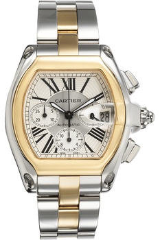 Roadster Chronograph Yellow Gold and Stainless Steel Automatic