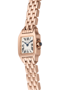 Santos Demoiselle Mini Rose Gold Quartz