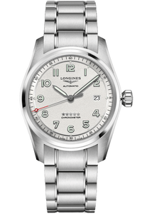 Longines Spirit 40mm Silver Dial