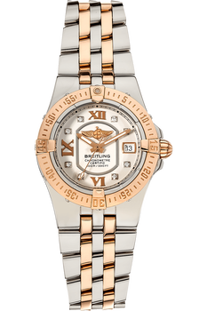 Galactic 30 Rose Gold and Stainless Steel Quartz