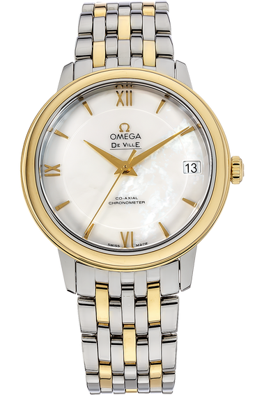 De Ville Prestige Co-Axial Yellow Gold and Stainless Steel