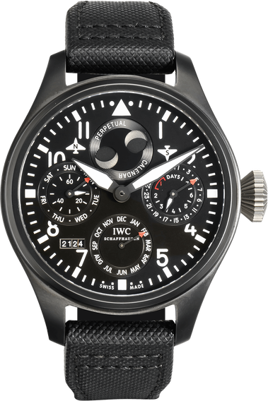 Big Pilot&#39;s Perpetual Calendar Top Gun Ceramic and Titanium Automatic