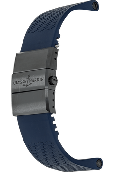 Marine Diver Blue Sea LE Rubber Coated Stainless Steel Automatic