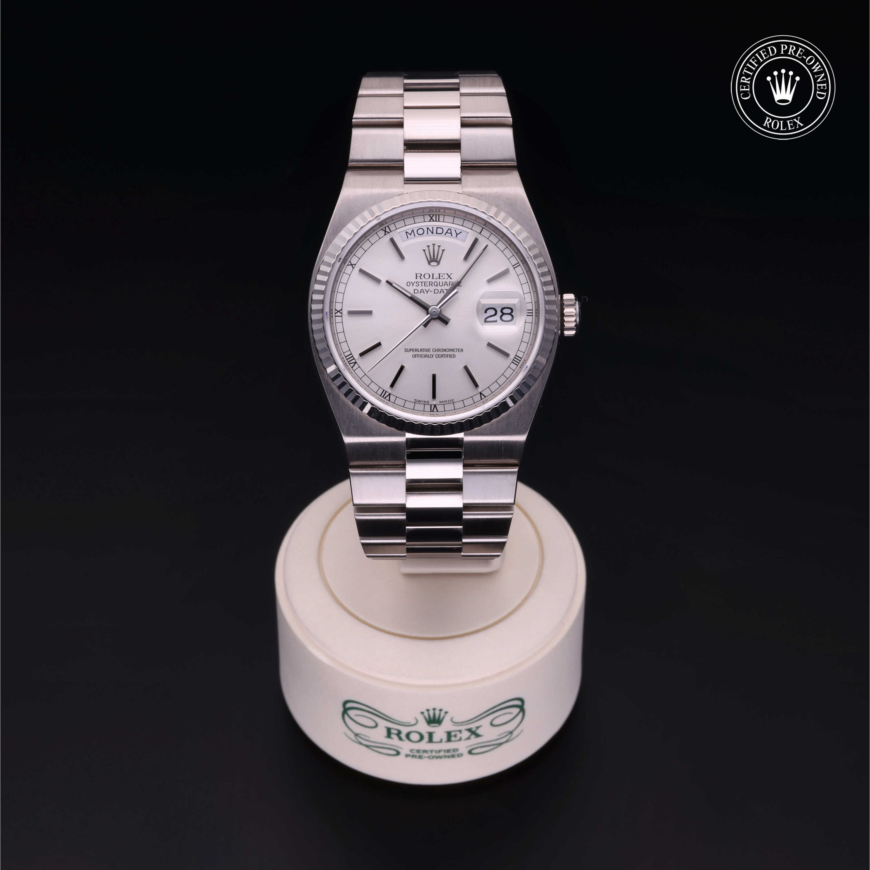 Rolex Certified Pre-Owned Day-Date Oysterquartz (19019)