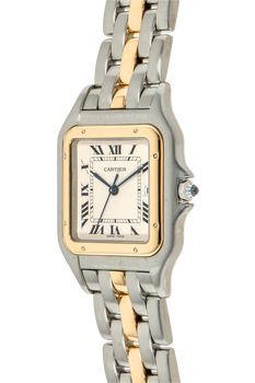 Panthere Yellow Gold and Stainless Steel Quartz