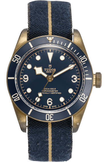 Black Bay Bucherer Blue Edition Bronze Automatic
