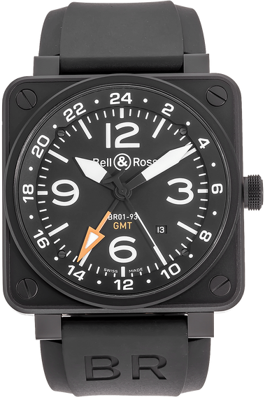 BR 01-93 GMT PVD Stainless Steel Automatic