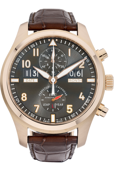 Pilot&#39;s Perpetual Calendar Digital Date-Month Spitfire