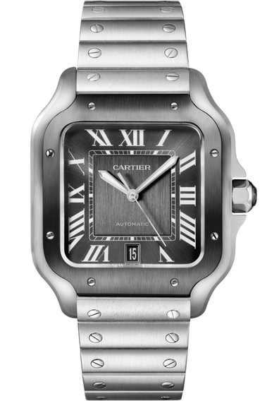 Cartier santos black face online