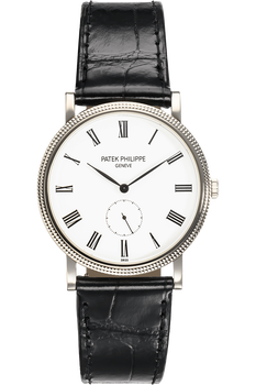 Calatrava Reference 5119 White Gold Manual