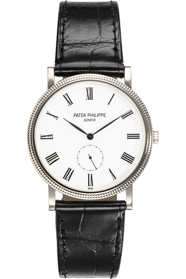 Calatrava Reference 5119 White Gold Manual