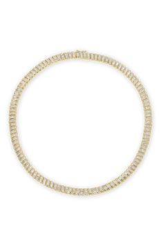 Baguette Diamond Zoe Choker