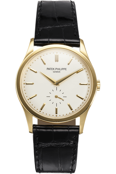 Calatrava Reference 5196 Yellow Gold Manual