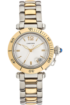 Pasha Diver Yellow Gold and Stainless Steel Automatic