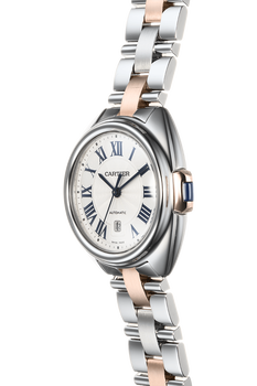 Cle de Cartier Rose Gold and Stainless Steel Automatic