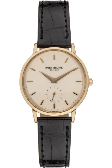 Calatrava Reference 3893 Yellow Gold Manual