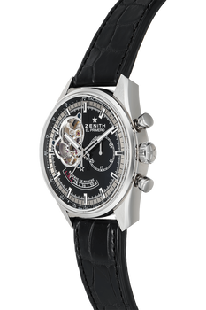 El Primero Open Power Reserve Chronograph Stainless Steel Automatic