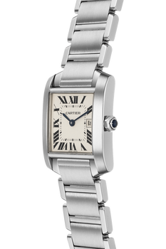 Tank Francaise Stainless Steel Quartz