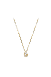 Lacrima Necklace in 18K Yellow Gold