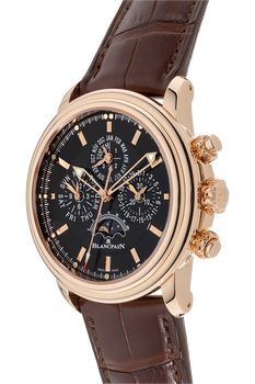 Leman Flyback Chronograph Perpetual Calendar Rose Gold