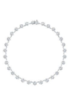 Elizabeth necklace in White Gold