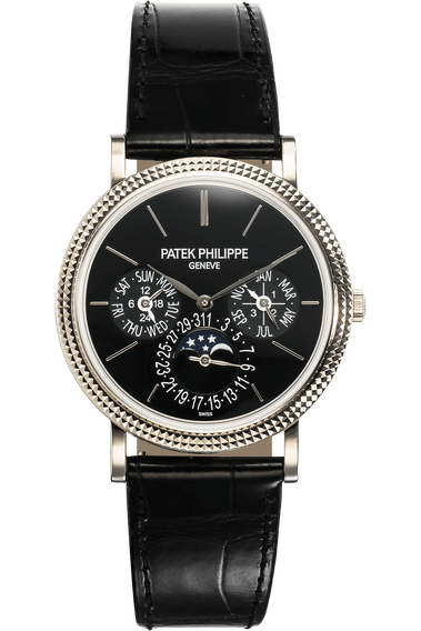 Perpetual Calendar Moonphase Reference 5139 White Gold Automatic