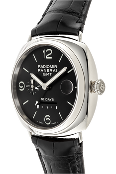 Radiomir 10 Days GMT White Gold Automatic