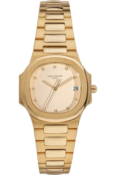Nautilus Reference 3900 Yellow Gold Quartz