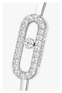 Move Uno Flex Bangle in White Gold