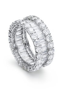 Baguette Love Ring