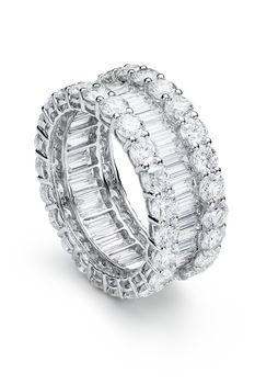 Baguette Love Ring