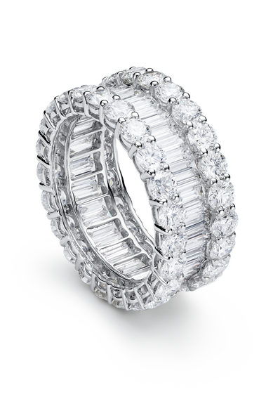 Baguette Love Ring