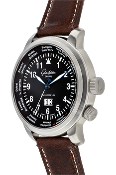 Senator Navigator Worldview Stainless Steel Automatic