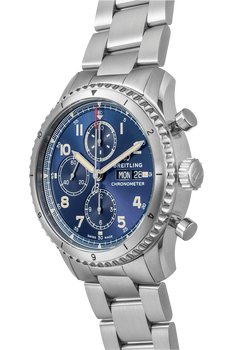Aviator 8 Curtiss Warhawk Chronograph Stainless Steel Automatic