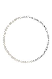 Link Pearl Necklace